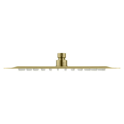 Quadra 12" Metal Rain Shower Head 2mm Ultra Thin Profile - RS103  - Shop at Home Craft Studio - 6