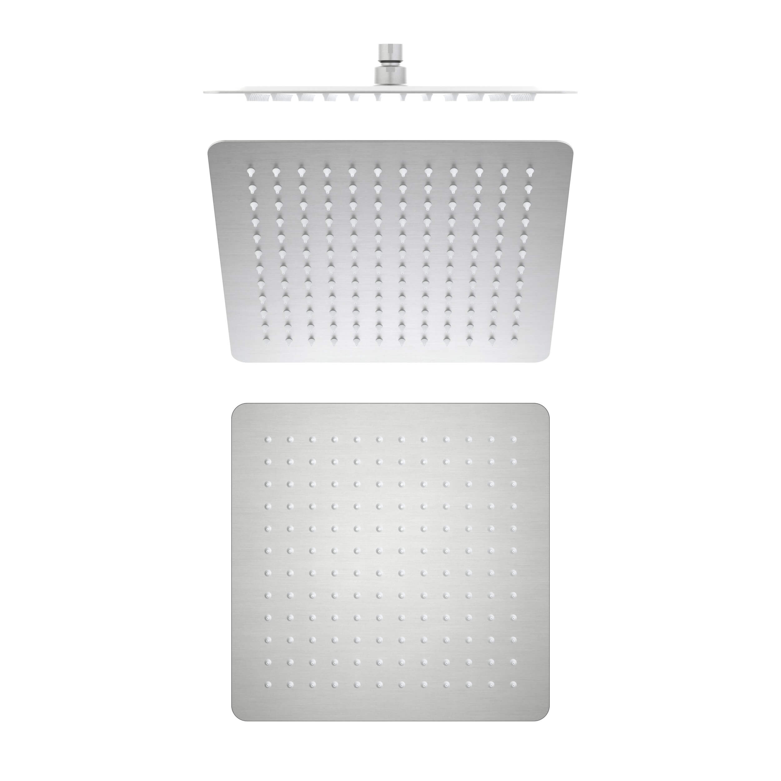 Quadra 12" Metal Rain Shower Head 2mm Ultra Thin Profile - RS103  - Shop at Home Craft Studio - 9