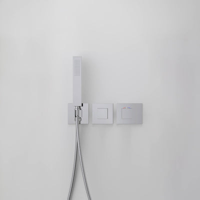 Quadra 2-Function Thermostatic Wall Mount Shower System With Rough-in Valve - CSF-4014  - Shop at Home Craft Studio - 17