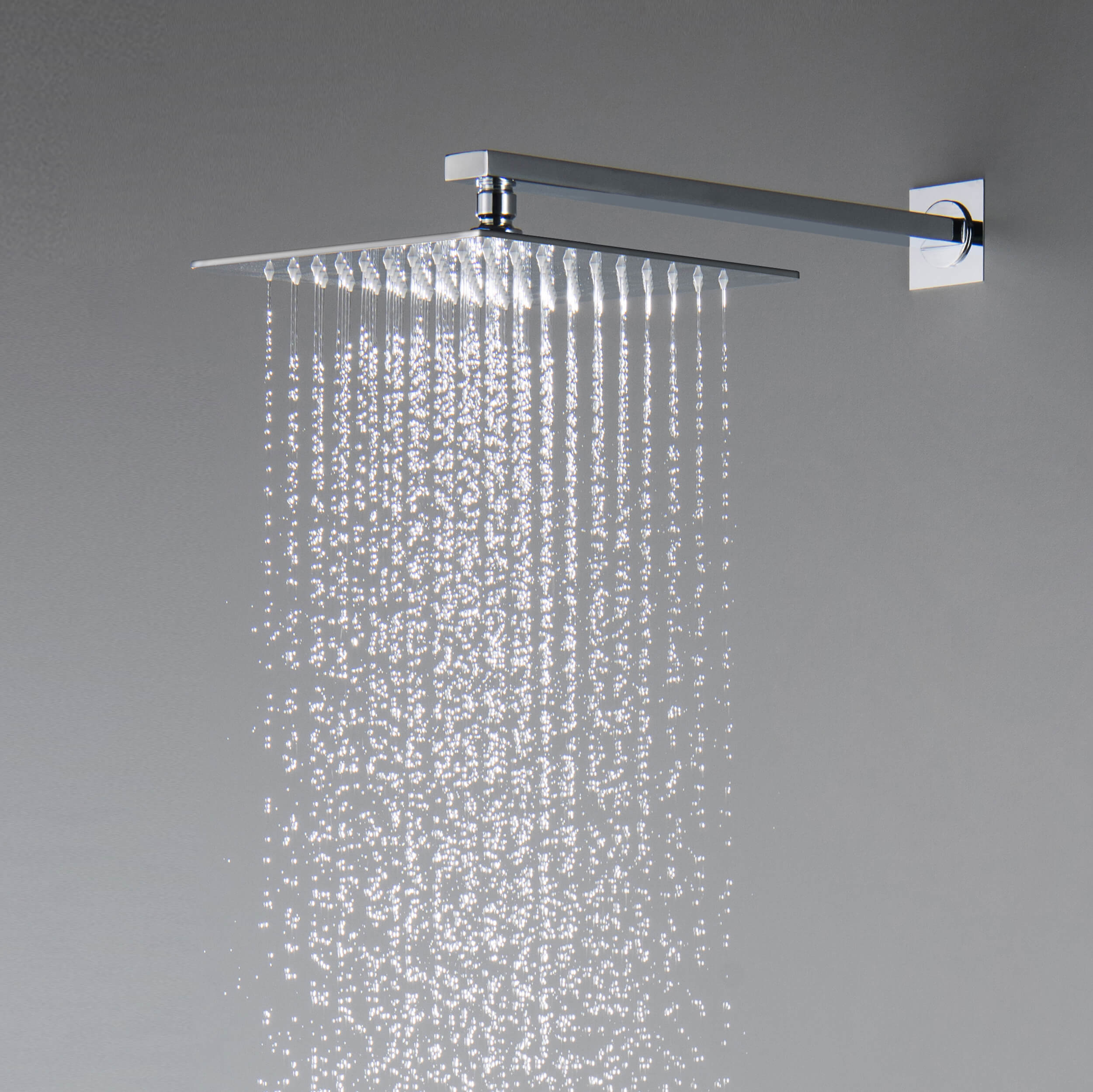 Quadra 2-Function Thermostatic Wall Mount Shower System With Rough-in Valve - CSF-4014  - Shop at Home Craft Studio - 18