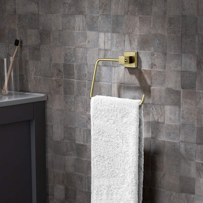 Quadra 4-Piece Bathroom Hardware Set - C-CBA15-4-1  - Shop at Home Craft Studio - 2