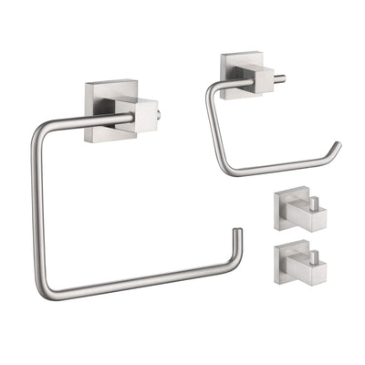 Quadra 4-Piece Bathroom Hardware Set - C-CBA15-4-2  - Shop at Home Craft Studio - 10