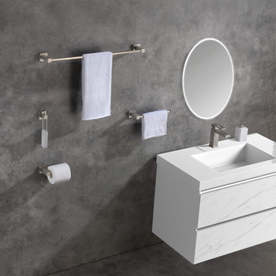 Quadra 4-Piece Bathroom Hardware Set - C-CBA15-4  - Shop at Home Craft Studio - 10