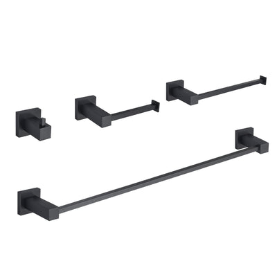 Quadra 4-Piece Bathroom Hardware Set - C-CBA15-4  - Shop at Home Craft Studio - 15