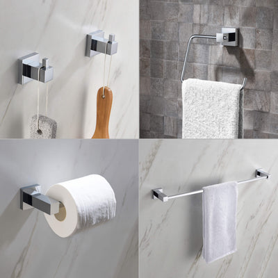 Quadra 5-Piece Bathroom Hardware Set - C-CBA15-5-1  - Shop at Home Craft Studio - 23