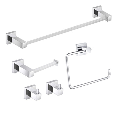 Quadra 5-Piece Bathroom Hardware Set - C-CBA15-5-3  - Shop at Home Craft Studio - 20