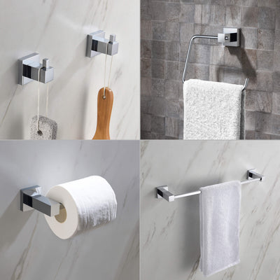 Quadra 5-Piece Bathroom Hardware Set - C-CBA15-5-3  - Shop at Home Craft Studio - 22