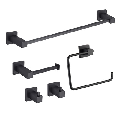 Quadra 5-Piece Bathroom Hardware Set - C-CBA15-5-3  - Shop at Home Craft Studio - 30
