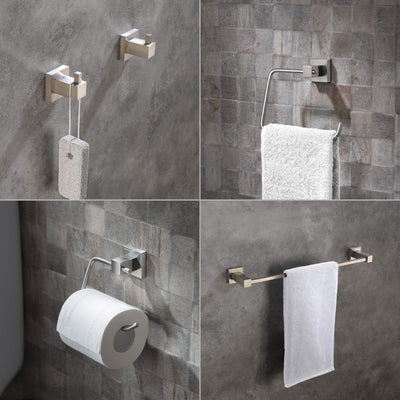 Quadra 5-Piece Bathroom Hardware Set - C-CBA15-5-4  - Shop at Home Craft Studio - 13