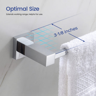 Quadra 5-Piece Bathroom Hardware Set - C-CBA15-5-4  - Shop at Home Craft Studio - 27