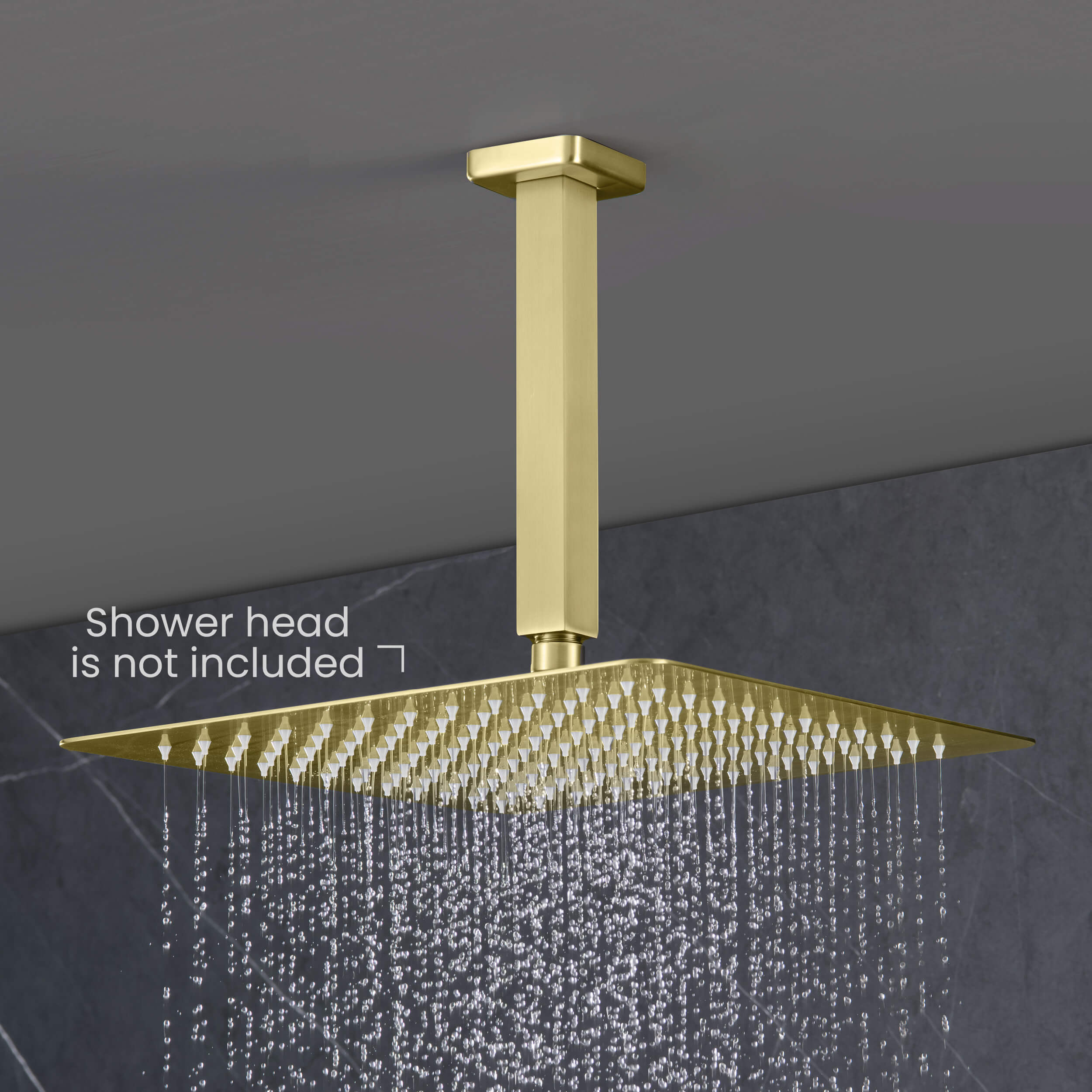 Quadra 8" Ceiling Mounted Shower Arm - SA0801  - Shop at Home Craft Studio - 3