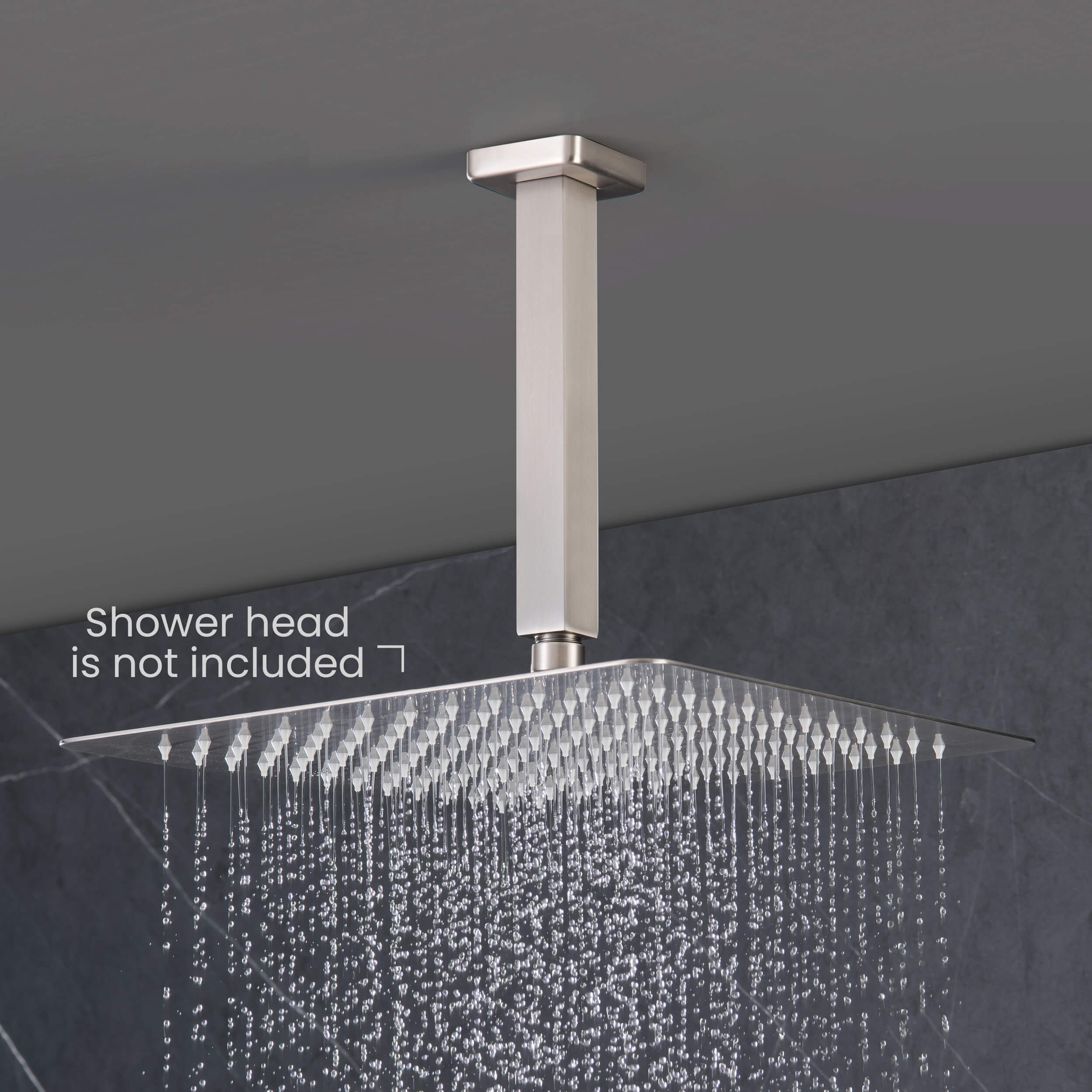 Quadra 8" Ceiling Mounted Shower Arm - SA0801  - Shop at Home Craft Studio - 7