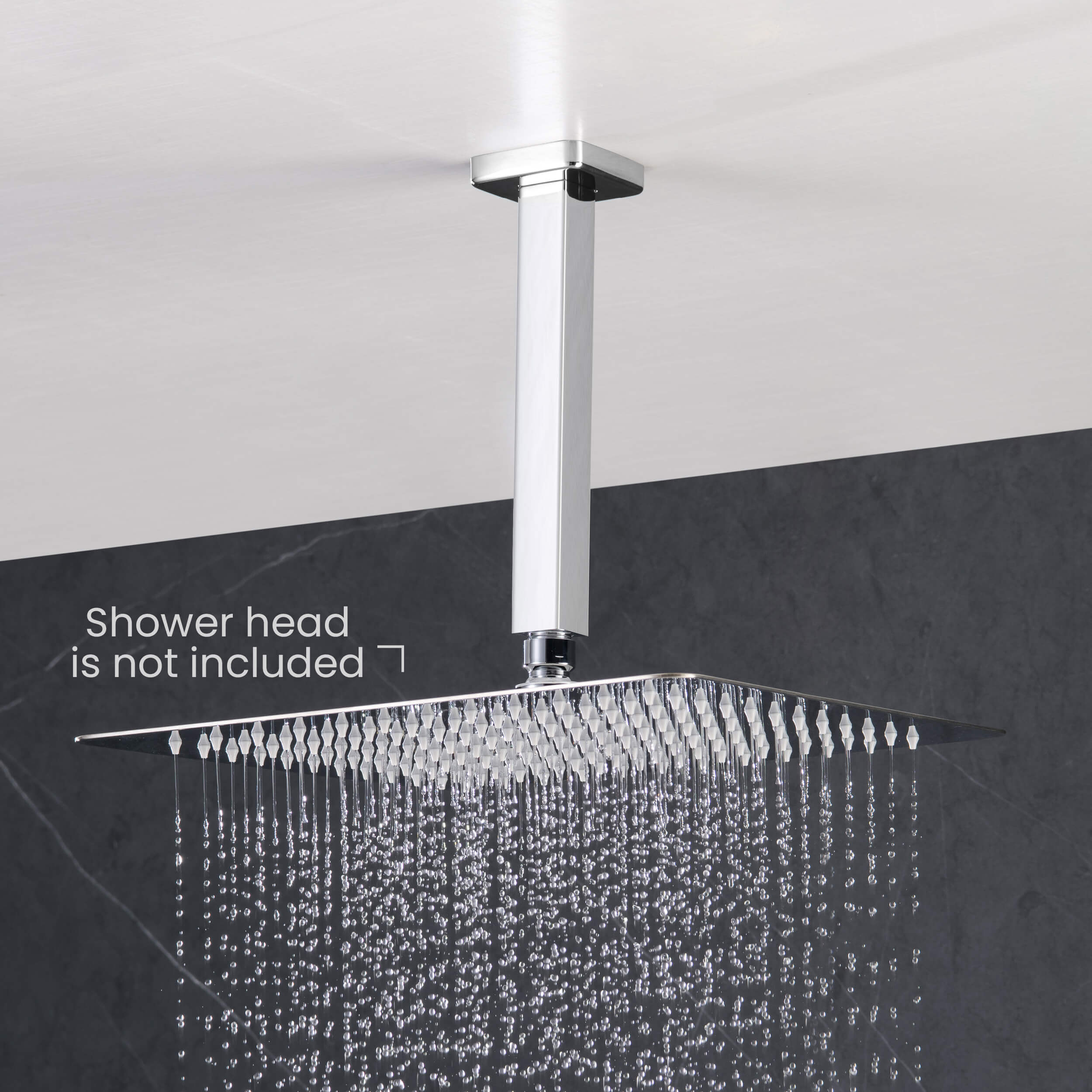 Quadra 8" Ceiling Mounted Shower Arm - SA0801  - Shop at Home Craft Studio - 11