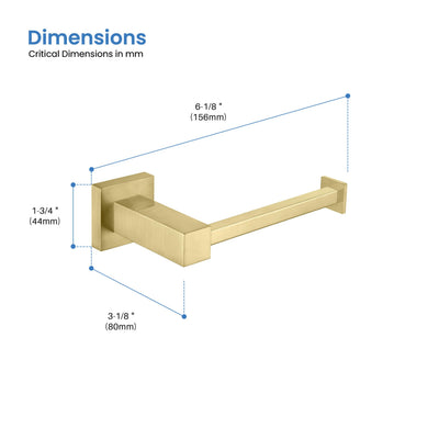 Quadra Bathroom Toilet Paper Holder - CBA-1502  - Shop at Home Craft Studio - 6
