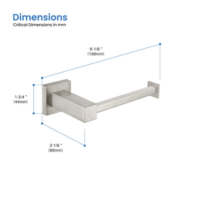 Quadra Bathroom Toilet Paper Holder - CBA-1502  - Shop at Home Craft Studio - 13