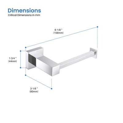 Quadra Bathroom Toilet Paper Holder - CBA-1502  - Shop at Home Craft Studio - 20