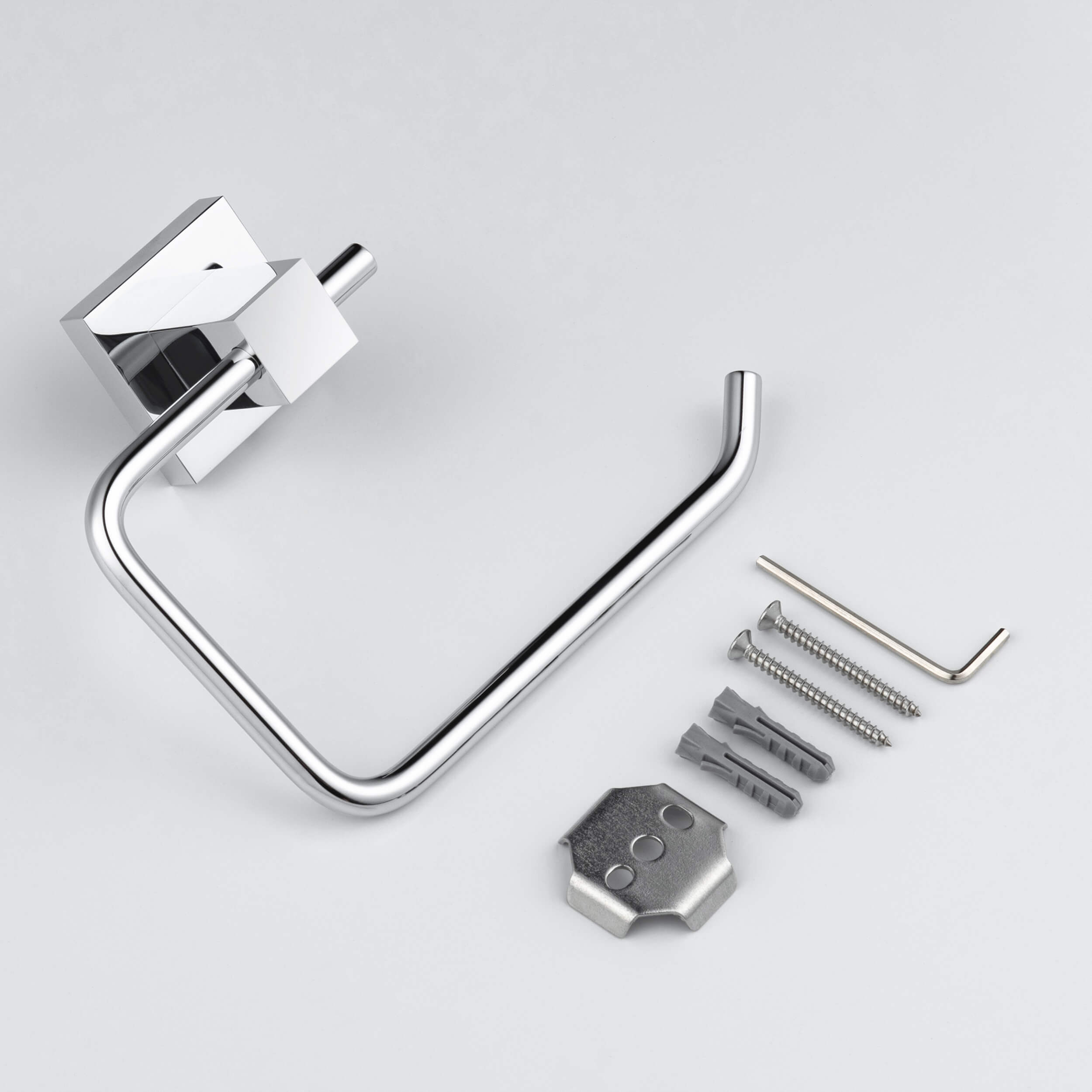 Quadra Bathroom Toilet Paper Holder - CBA-1505  - Shop at Home Craft Studio - 18