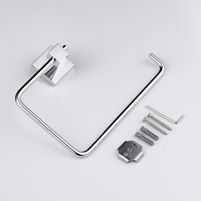 Quadra Bathroom Towel Ring - CBA-1506  - Shop at Home Craft Studio - 18