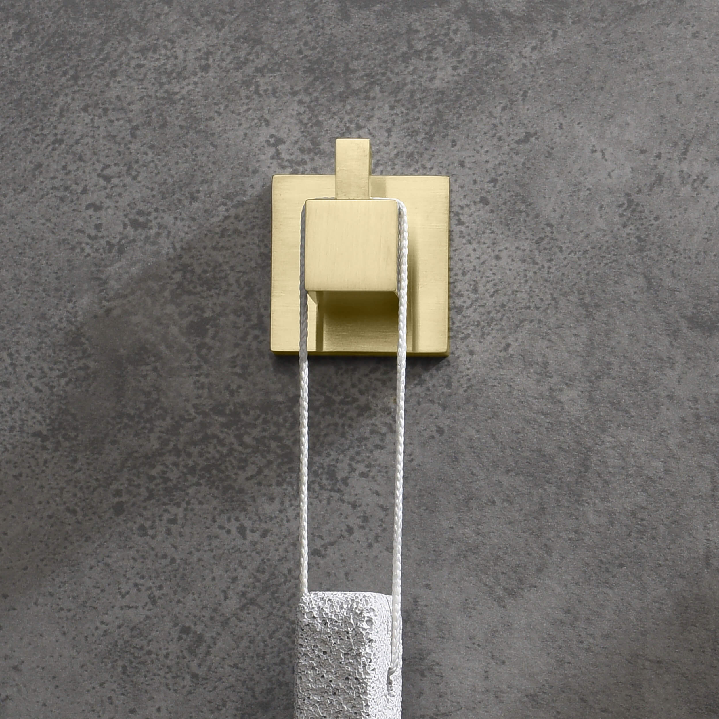 Quadra Bathroom Towel & Robe Hook 2 Count - CBA-1501-2PC  - Shop at Home Craft Studio - 4