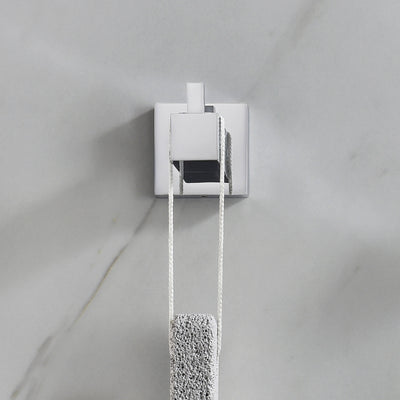 Quadra Bathroom Towel & Robe Hook 2 Count - CBA-1501-2PC  - Shop at Home Craft Studio - 18