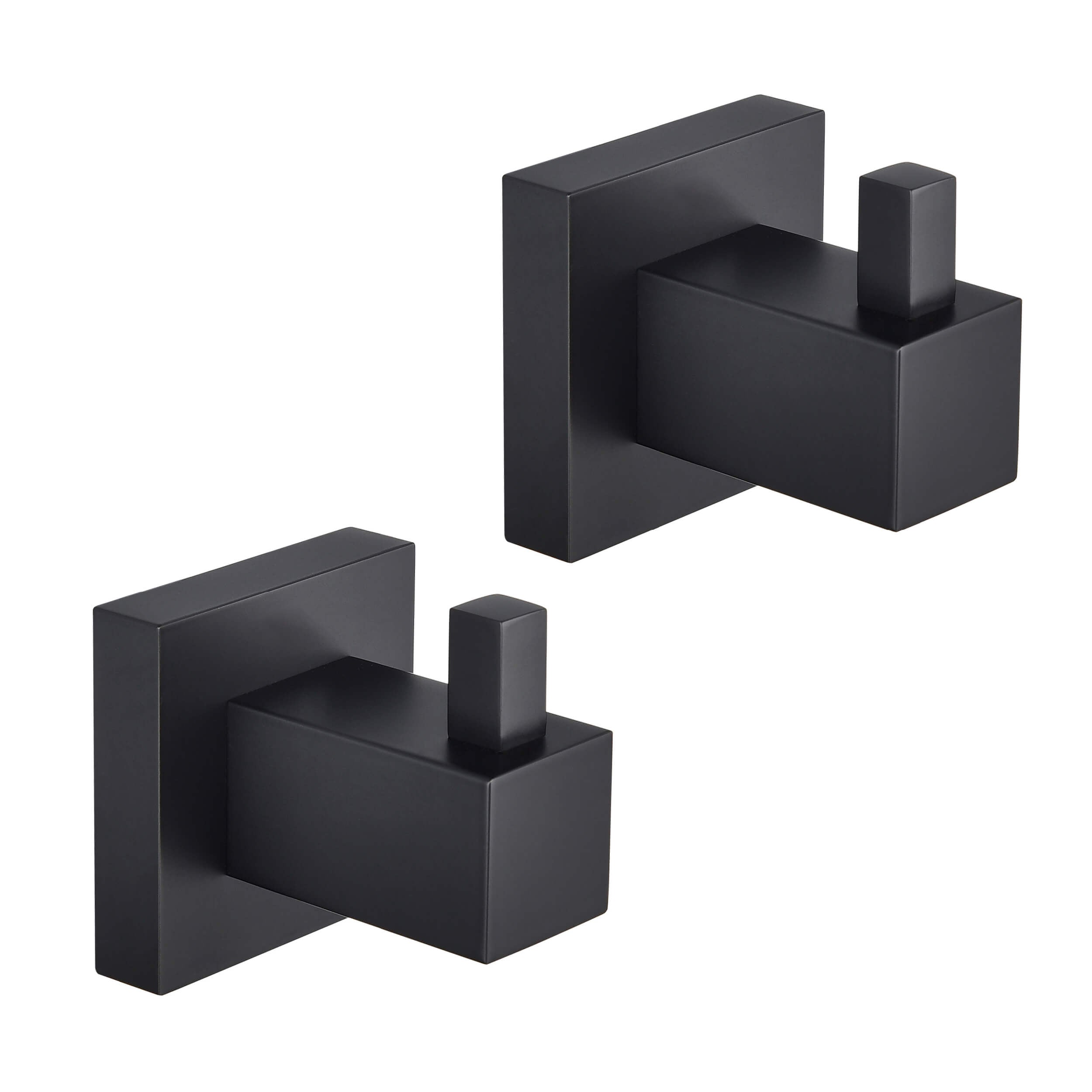 Quadra Bathroom Towel & Robe Hook 2 Count - CBA-1501-2PC  - Shop at Home Craft Studio - 22