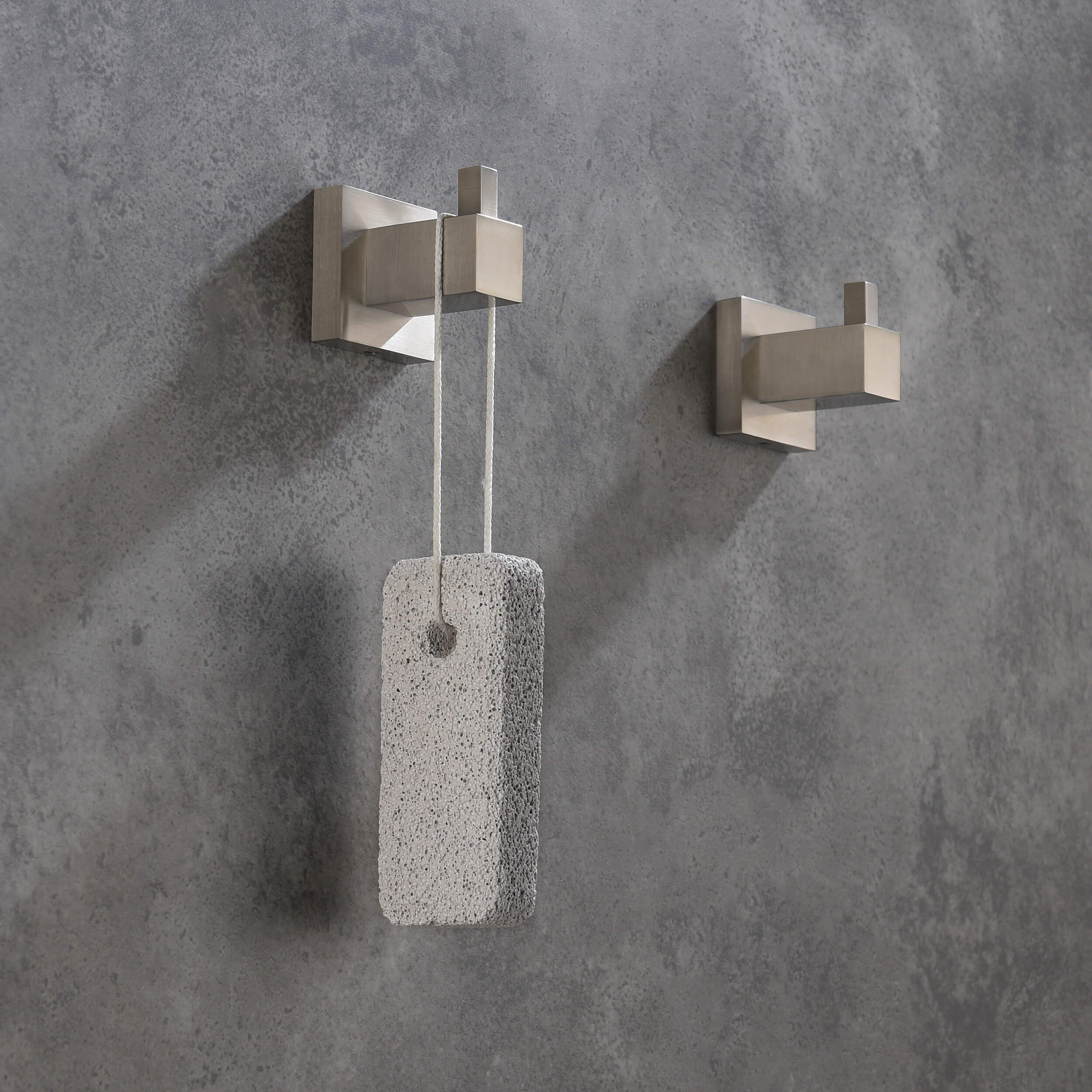 Quadra Bathroom Towel & Robe Hook 3 Count - CBA-1501 - 3PC  - Shop at Home Craft Studio - 9