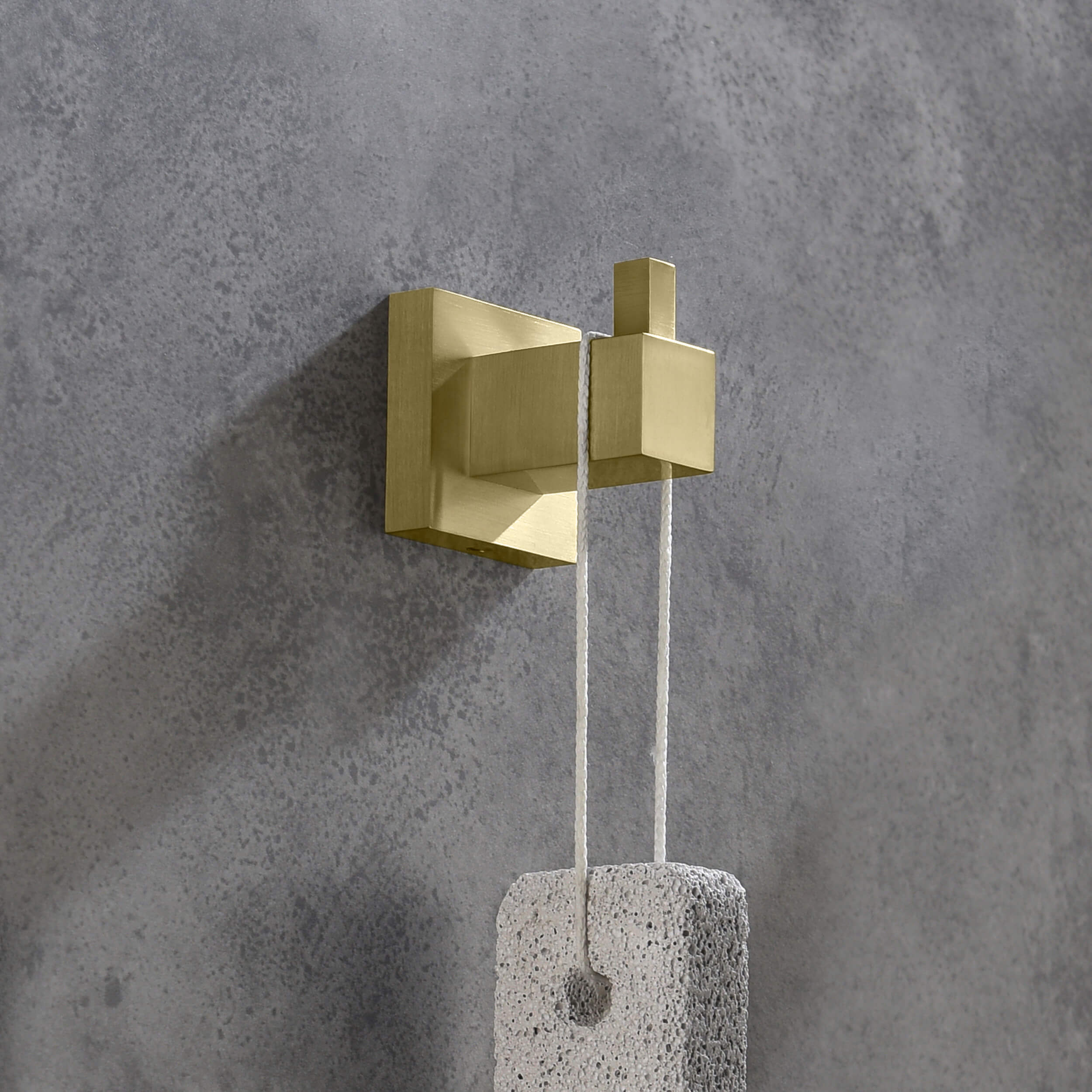 Quadra Bathroom Towel & Robe Hook - CBA-1501  - Shop at Home Craft Studio - 6