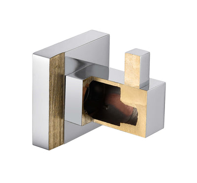Quadra Bathroom Towel & Robe Hook - CBA-1501  - Shop at Home Craft Studio - 24