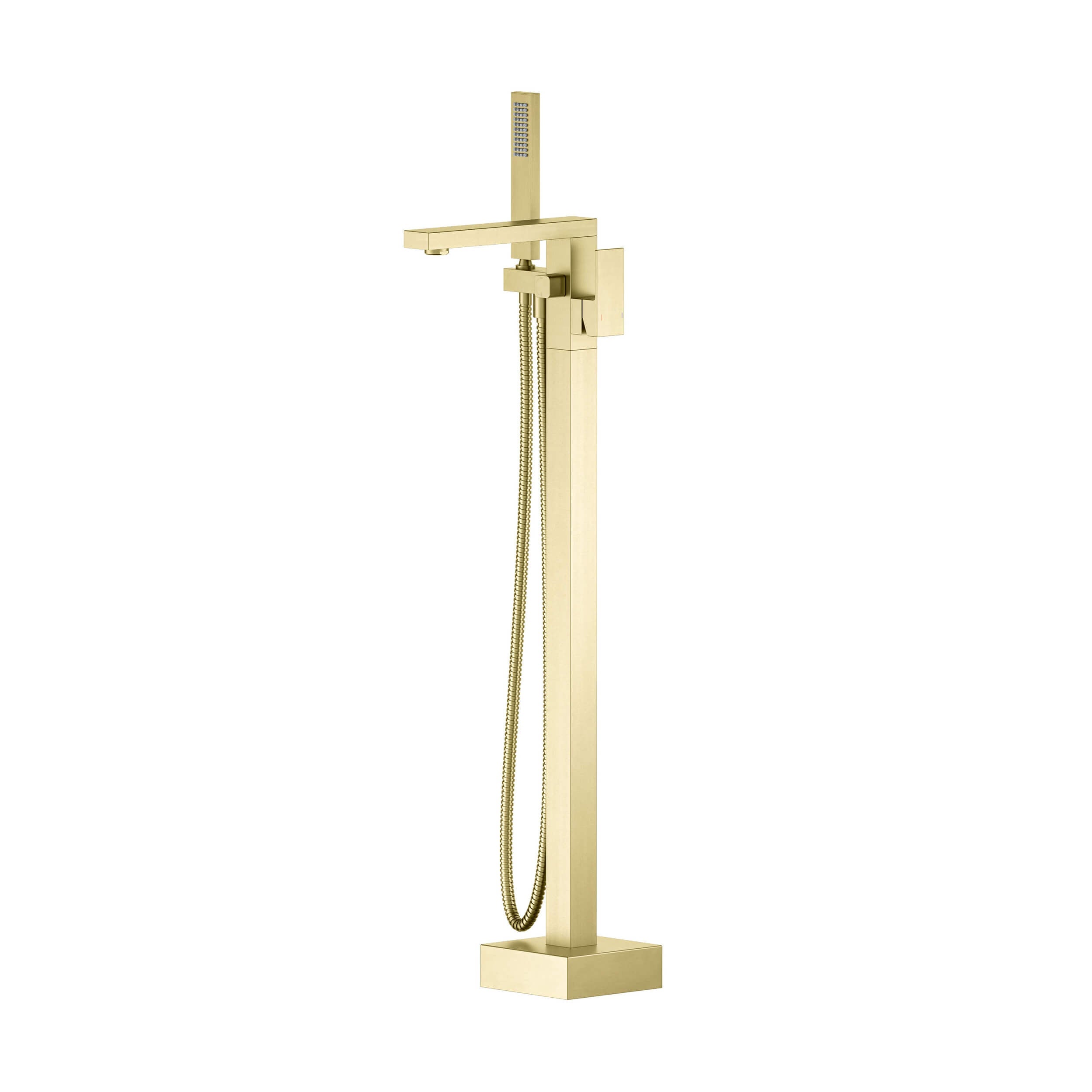 Quadra Floor Mount Tub Filler With Hand Shower - CTF-3002  - Shop at Home Craft Studio - 1