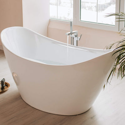 Quadra Floor Mount Tub Filler With Hand Shower - CTF-3002  - Shop at Home Craft Studio - 7