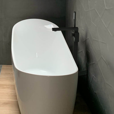Quadra Floor Mount Tub Filler With Hand Shower - CTF-3002  - Shop at Home Craft Studio - 17