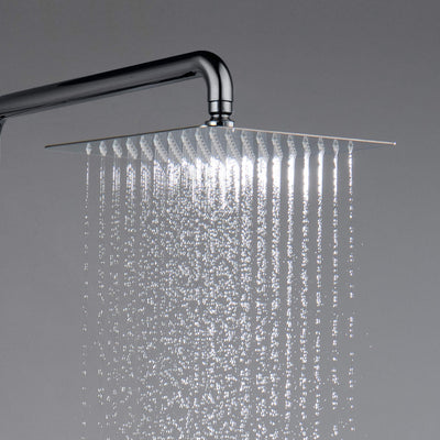 Quadra Pressure Balanced 2-Function Wall Mount Shower Column with Rough In Valve - CSC-4104  - Shop at Home Craft Studio - 22