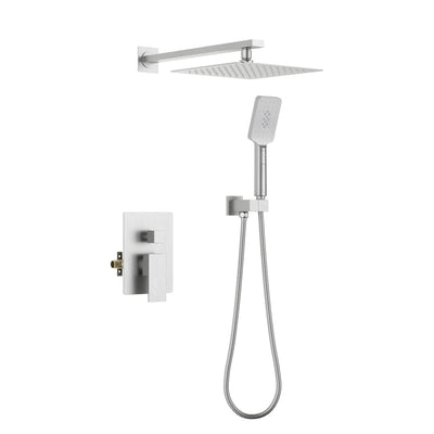 Quadra Pressure Balanced 2-Function Wall Mount Shower System with Rough-In Valve - CSF-4005  - Shop at Home Craft Studio - 13