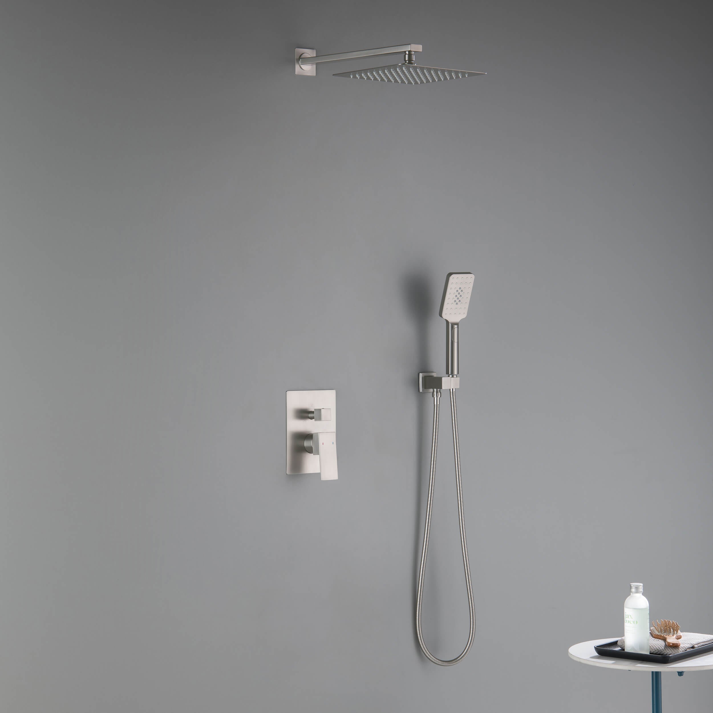 Quadra Pressure Balanced 2-Function Wall Mount Shower System with Rough-In Valve - CSF-4005  - Shop at Home Craft Studio - 14