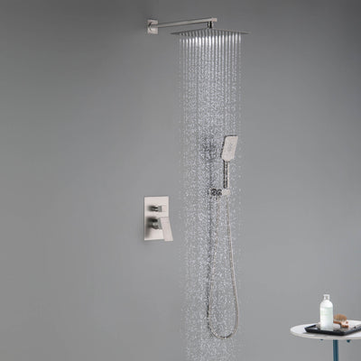Quadra Pressure Balanced 2-Function Wall Mount Shower System with Rough-In Valve - CSF-4005  - Shop at Home Craft Studio - 15