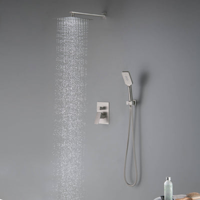 Quadra Pressure Balanced 2-Function Wall Mount Shower System with Rough-In Valve - CSF-4005  - Shop at Home Craft Studio - 16