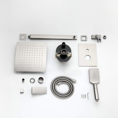 Quadra Pressure Balanced 2-Function Wall Mount Shower System with Rough-In Valve - CSF-4005  - Shop at Home Craft Studio - 17