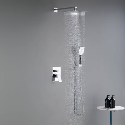 Quadra Pressure Balanced 2-Function Wall Mount Shower System with Rough-In Valve - CSF-4005  - Shop at Home Craft Studio - 21
