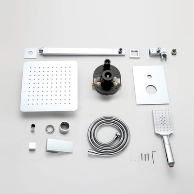Quadra Pressure Balanced 2-Function Wall Mount Shower System with Rough-In Valve - CSF-4005  - Shop at Home Craft Studio - 23