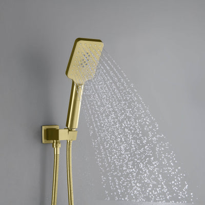 Quadra Pressure Balanced 3-Function Wall Mount Shower System with Rough-In Valve - CSF-4006  - Shop at Home Craft Studio - 6