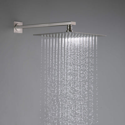 Quadra Pressure Balanced 3-Function Wall Mount Shower System with Rough-In Valve - CSF-4006  - Shop at Home Craft Studio - 17