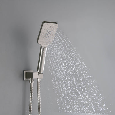 Quadra Pressure Balanced 3-Function Wall Mount Shower System with Rough-In Valve - CSF-4006  - Shop at Home Craft Studio - 18