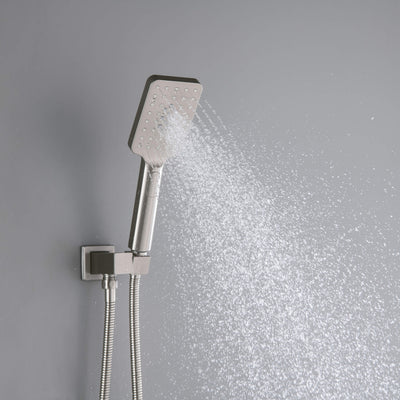 Quadra Pressure Balanced 3-Function Wall Mount Shower System with Rough-In Valve - CSF-4006  - Shop at Home Craft Studio - 15