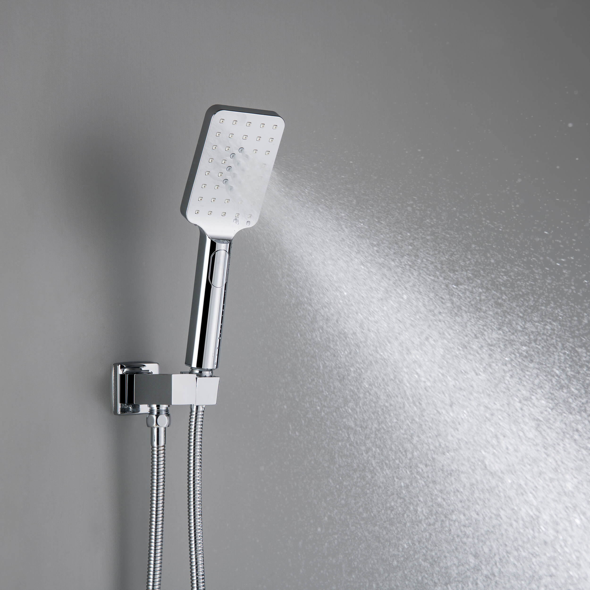 Quadra Pressure Balanced 3-Function Wall Mount Shower System with Rough-In Valve - CSF-4006  - Shop at Home Craft Studio - 29