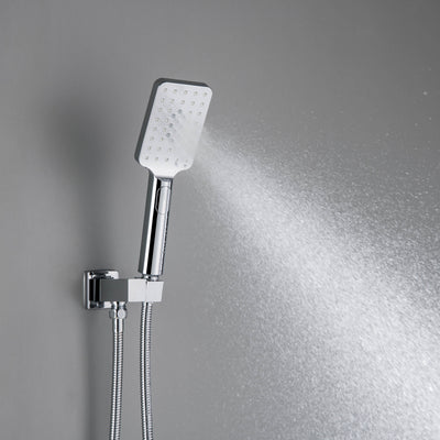 Quadra Pressure Balanced 3-Function Wall Mount Shower System with Rough-In Valve - CSF-4006  - Shop at Home Craft Studio - 29
