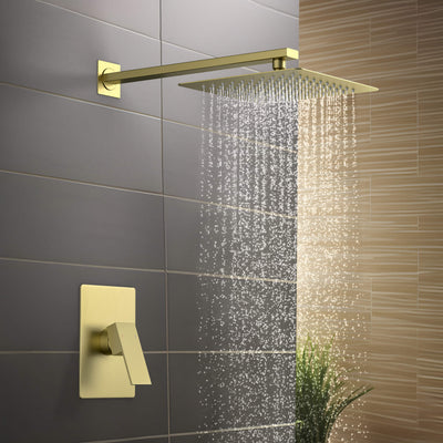 Quadra Pressure Balanced Single Function Wall Mount Shower System with Rough-In Valve - CSF-4011  - Shop at Home Craft Studio - 5