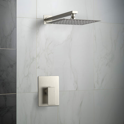 Quadra Pressure Balanced Single Function Wall Mount Shower System with Rough-In Valve - CSF-4011  - Shop at Home Craft Studio - 14