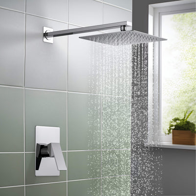 Quadra Pressure Balanced Single Function Wall Mount Shower System with Rough-In Valve - CSF-4011  - Shop at Home Craft Studio - 11