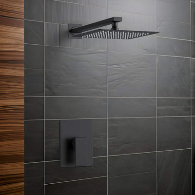 Quadra Pressure Balanced Single Function Wall Mount Shower System with Rough-In Valve - CSF-4011  - Shop at Home Craft Studio - 21