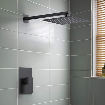 Quadra Pressure Balanced Single Function Wall Mount Shower System with Rough-In Valve - CSF-4011  - Shop at Home Craft Studio - 23